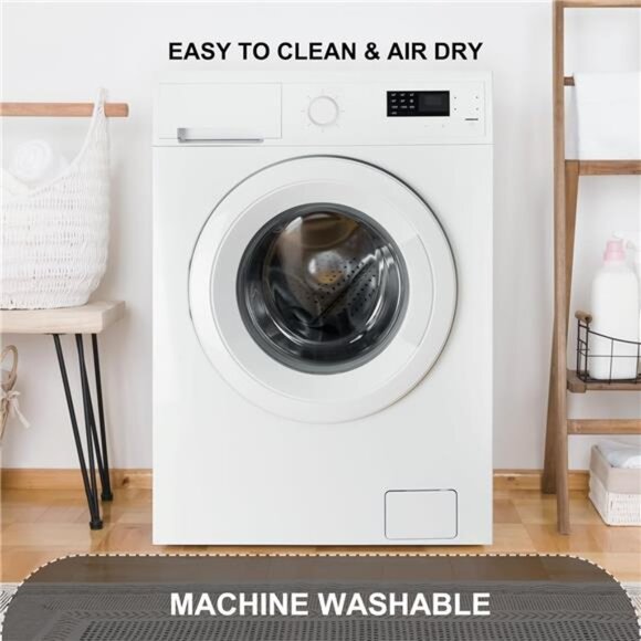 Non Slip Bath Mat Large Bathtub Shower Mat Suction Cups Drain Holes Gray PVC - Picture 6 of 7